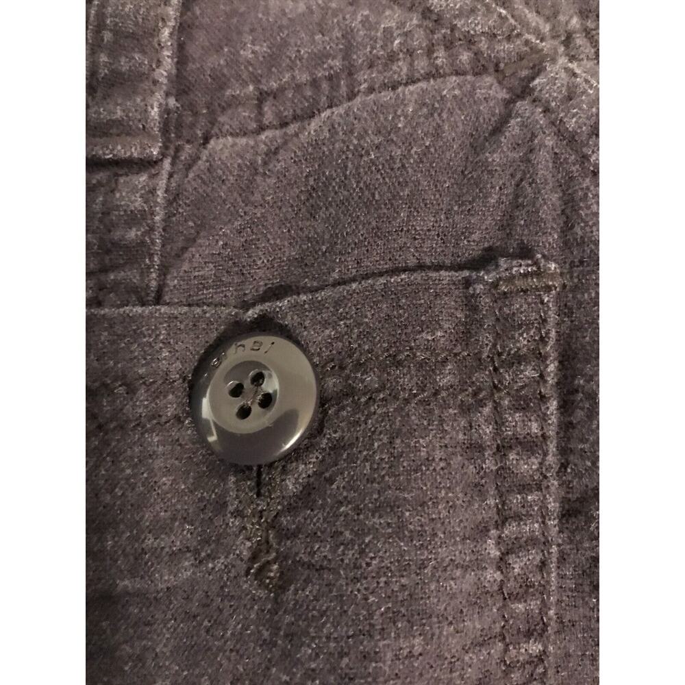 Anthro Hei Hei Linen Cargo Pants 4 Navy Cropped Drawstring - Picture 6 of 13